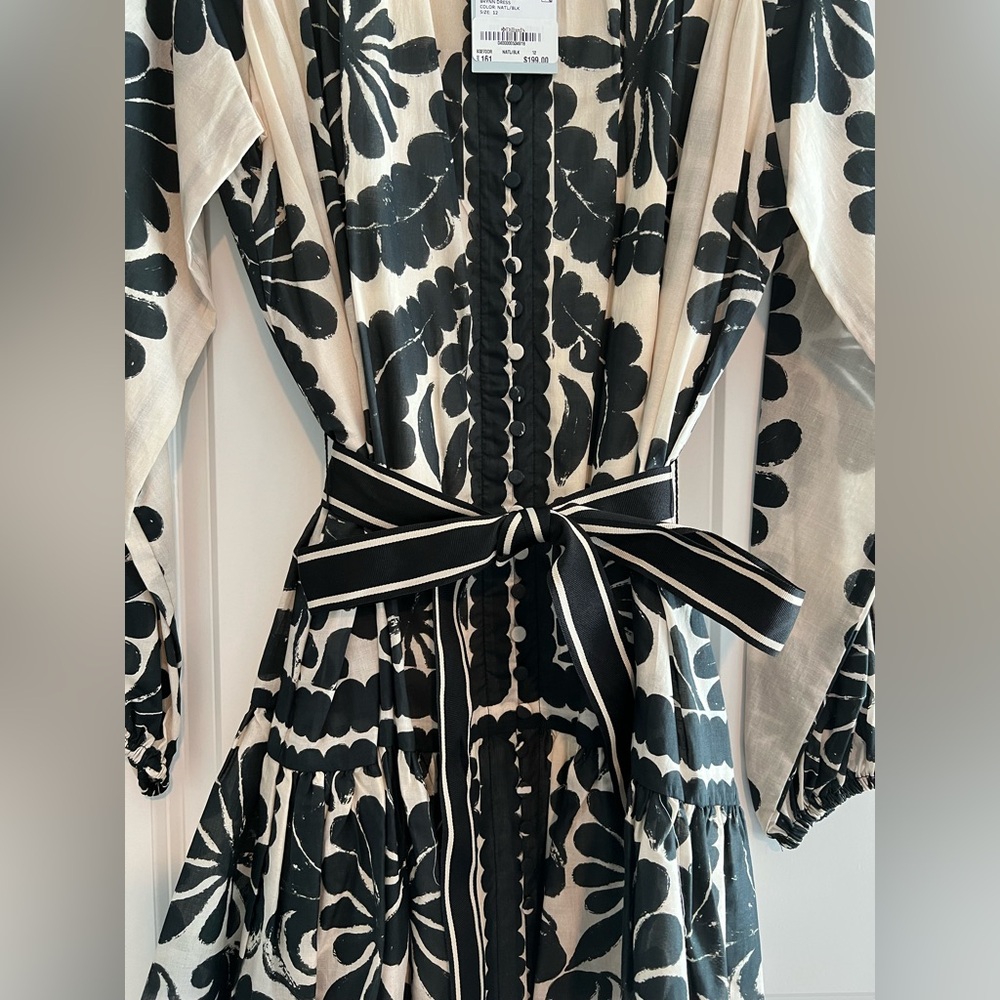 NWT ANTONIO MELANI Brynn Cotton Voile Dress - Picture 6 of 7